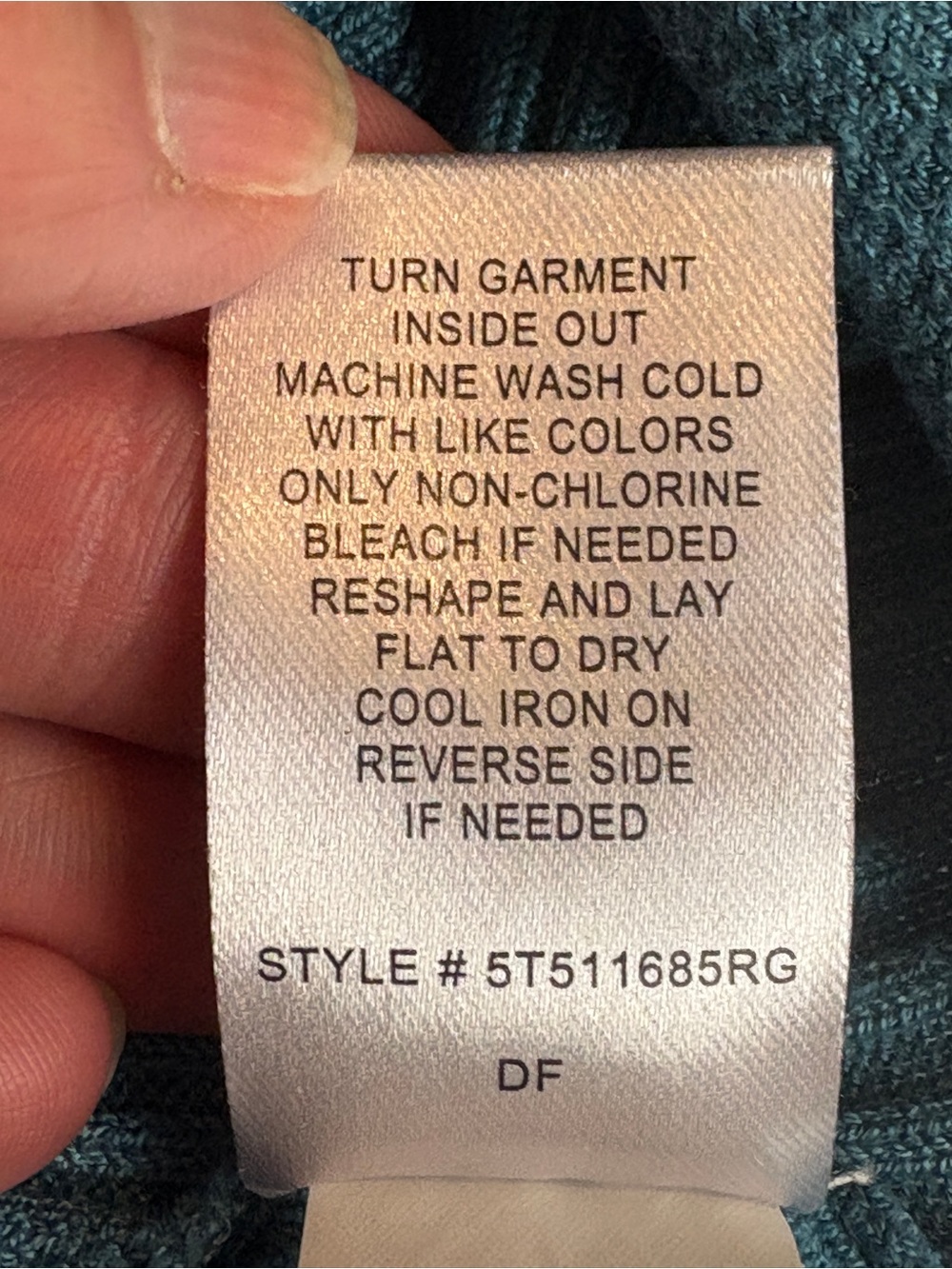 Sleeveless Ribbed Midi Dress in Teal Blue - Picture 12 of 12